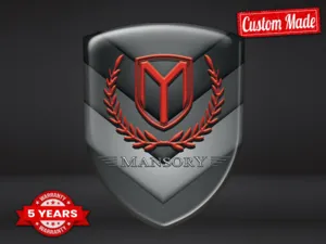 Mansory Autocollants Voiture Affaires Édition Stylée Qualité